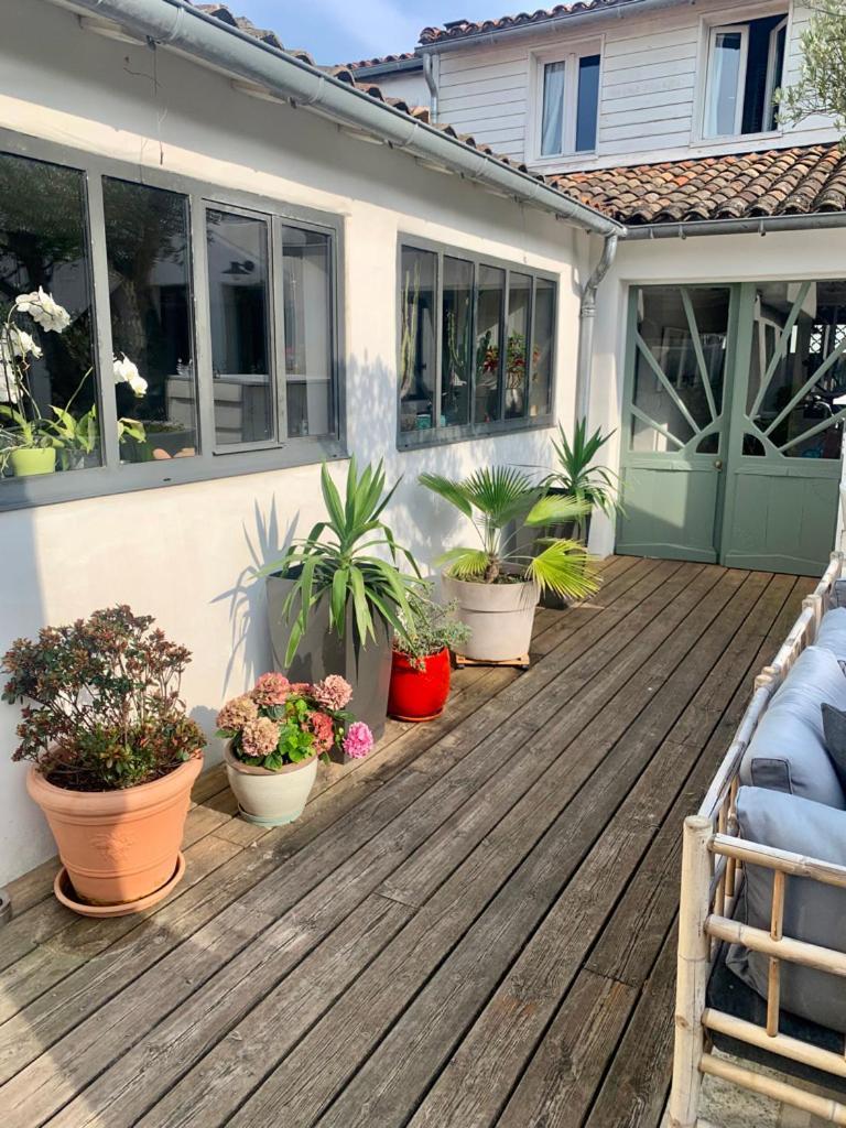 Maison Face Au Soleil Le Bois-Plage-en-Ré Exteriör bild