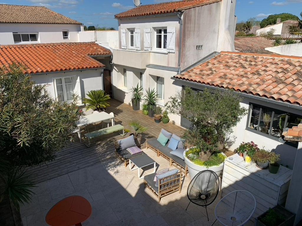 Maison Face Au Soleil Le Bois-Plage-en-Ré Exteriör bild